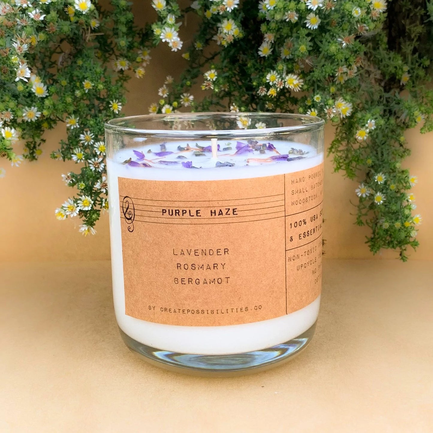 Hand Poured Candles by Create Possibilities