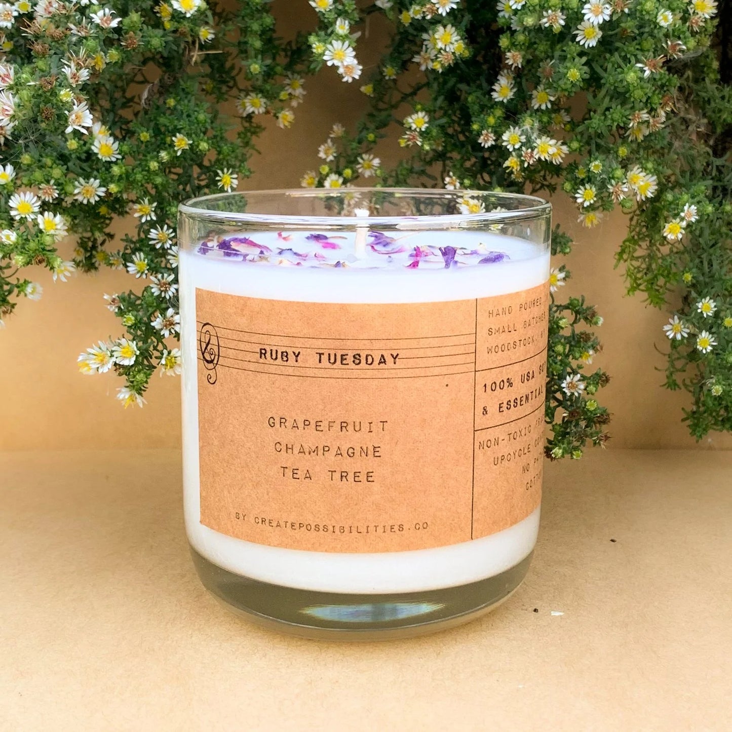 Hand Poured Candles by Create Possibilities