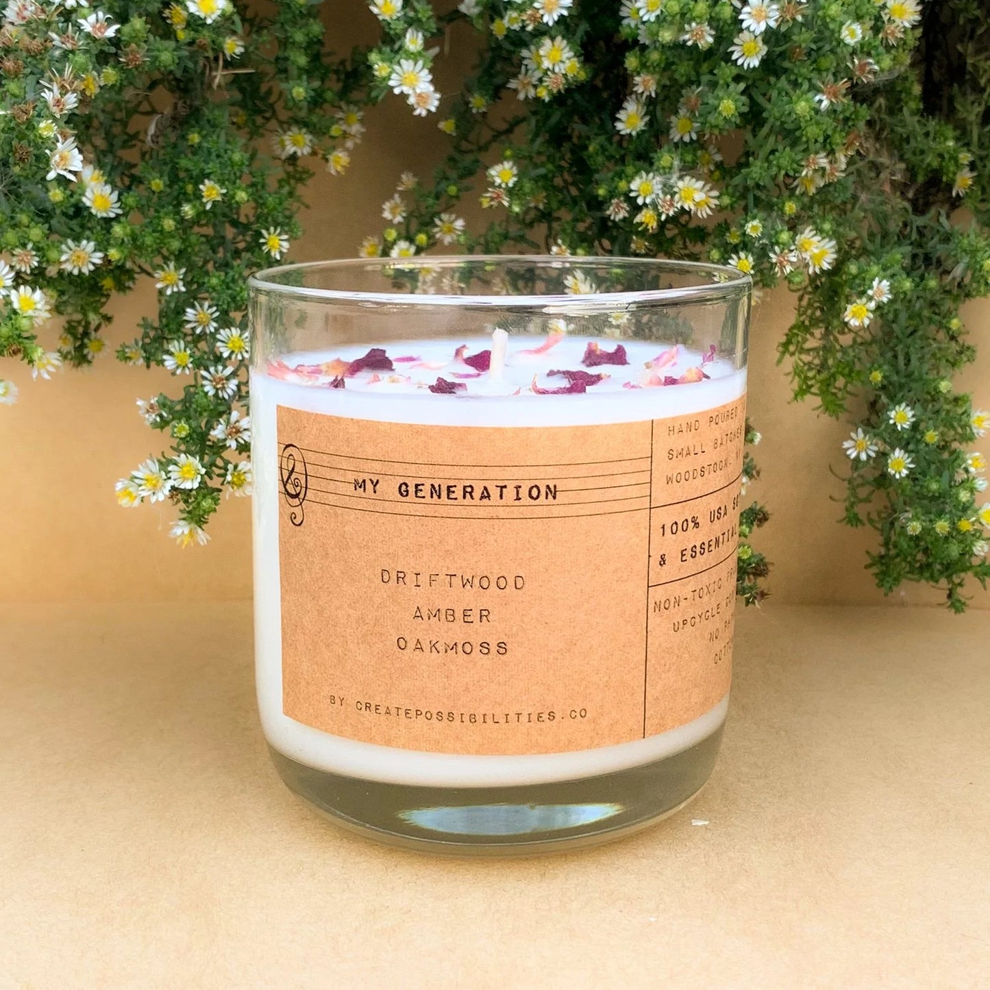 Hand Poured Candles by Create Possibilities